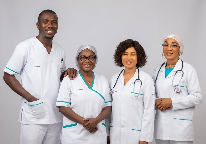 L'équipe médicale de la Clinique Médicale La Chrysalide